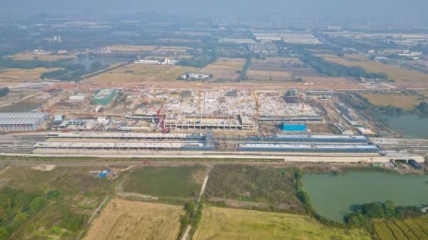 湖杭铁路助力“轨道上的长三角”加速飞驰(图2) 3-23111G40P1426.jpg