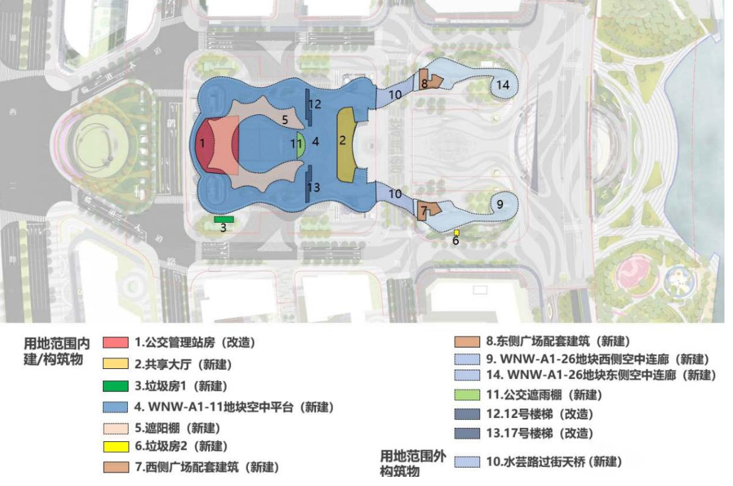 上海滴水湖地铁站枢纽改建工程开工,预计明年6月20日竣工(图5) 3-23112914113R20.jpg