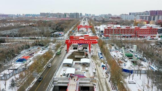 北京轨道交通22号线河北段6台盾构机全部掘进(图1) 1-23121Q95F41a.jpg