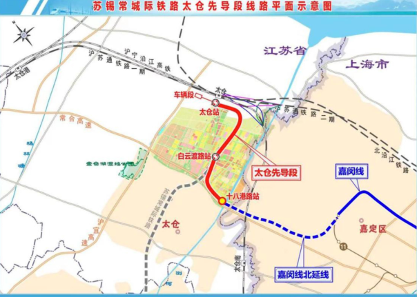 设计速度160km/h!长三角又一条市域铁路环评报批前公示(图1) 3-24030Q02HEU.png