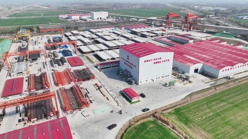 江苏淮安:宁淮城际铁路建设忙,助力“轨道上的长三角”加速前行(图2) 江苏淮安:宁淮城际铁路建设忙,助力“轨道上的长三角”加速前行(图2)