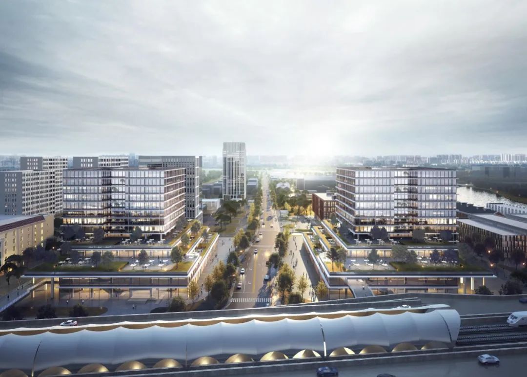 上海地铁呼兰路站车站设计公示(2) TOD智力广场今年开建 内含双换乘通道(图2) 3-240Z4092032250.jpeg