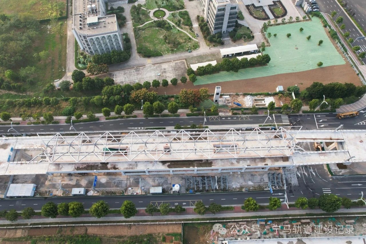 宁马城际铁路(南京段)又一座站点主体土建工程通过联合验收!(图3) 3-2410140T159201.jpg