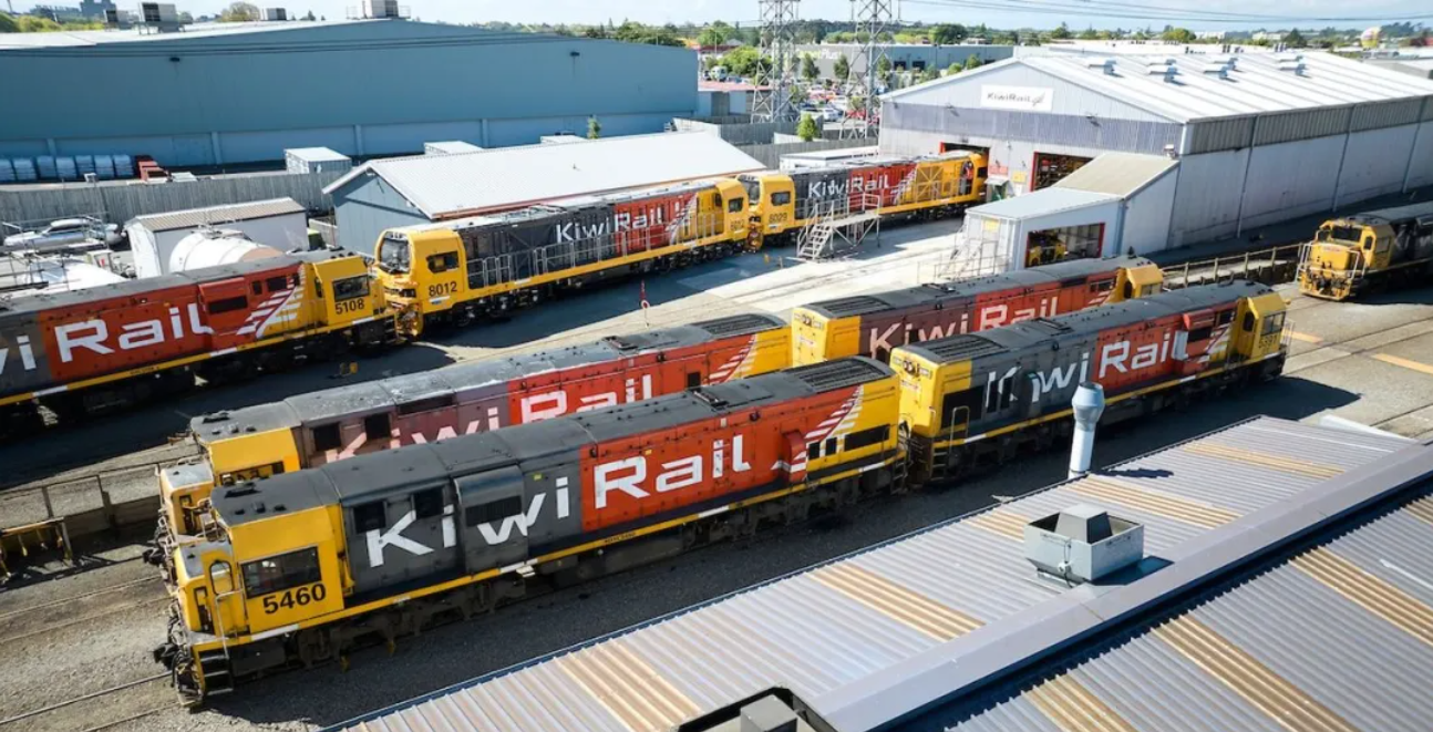 KiwiRail 新型高科技机车在基督城亮相(图2) KiwiRail 新型高科技机车在基督城亮相(图2)