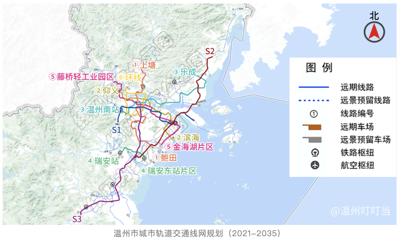 温州地铁可能真的要来了!这里规划建设9条轨道交通线(图1) 3-25020F91I31Y.png