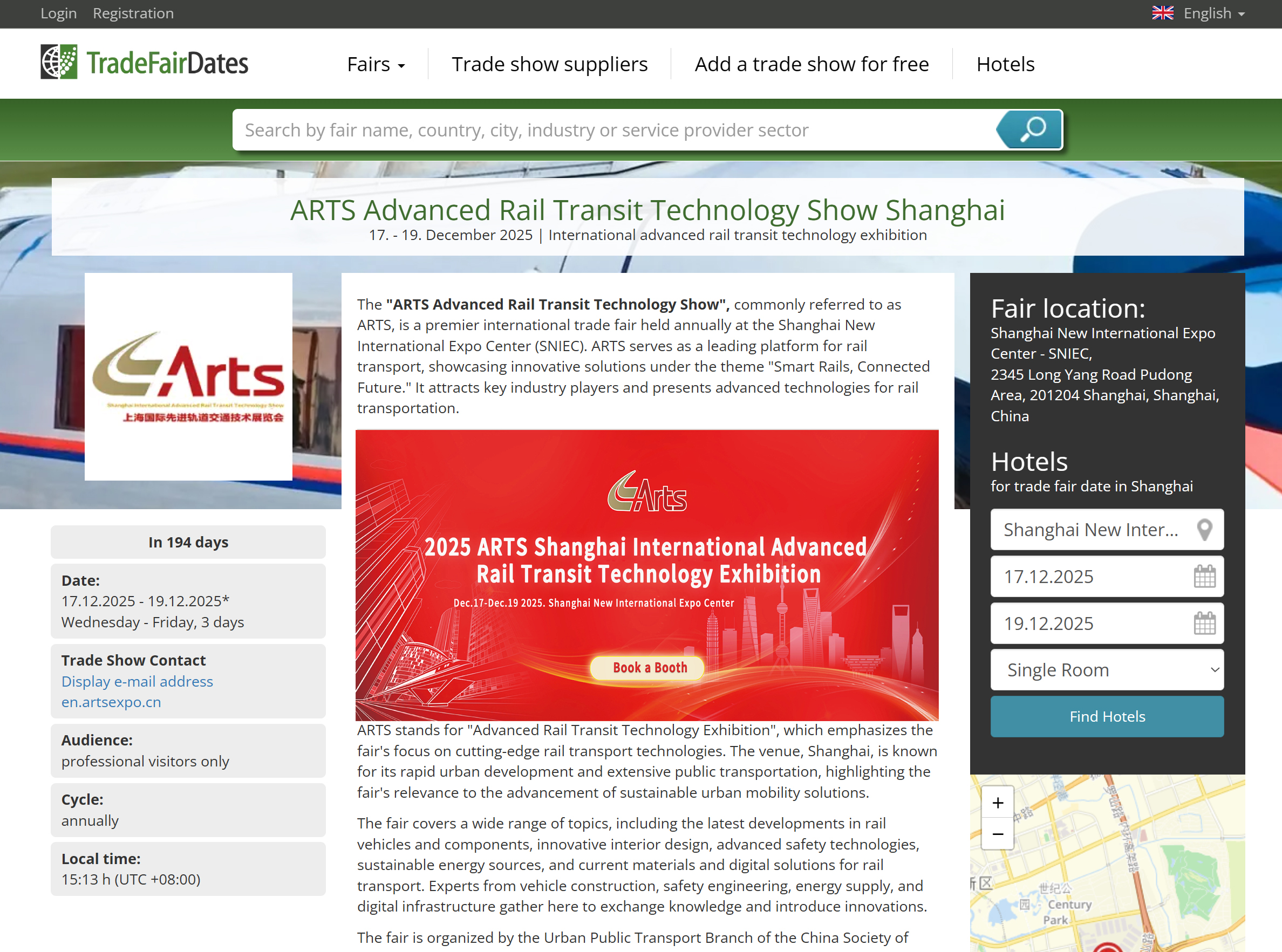 TradeFairDates全力助力2025ARTS上海国际先进公海彩船官方网站
览会!(图1) TradeFairDates全力助力2025ARTS上海国际先进公海彩船官方网站
览会!(图1)