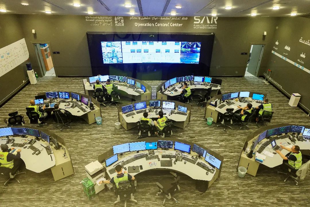 The 2024 Hajj operation of the Mecca Light Rail in Saudi Arabia, undertaken by China Railway Constru(图4) The 2024 Hajj operation of the Mecca Light Rail in Saudi Arabia, undertaken by China Railway Constru(图4)