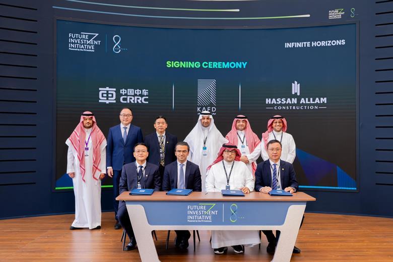 CRRC Assist! Riyadh Financial District is about to usher in a new era of unmanned monorail!(图1) CRRC Assist! Riyadh Financial District is about to usher in a new era of unmanned monorail!(图1)