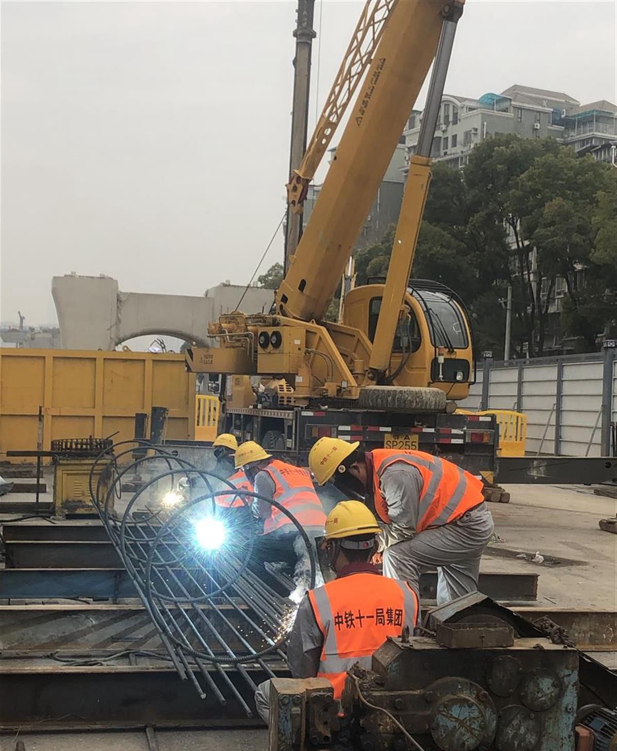 奋战一季度开门红，武汉轨道交通新港线西延线开工建设(图1)