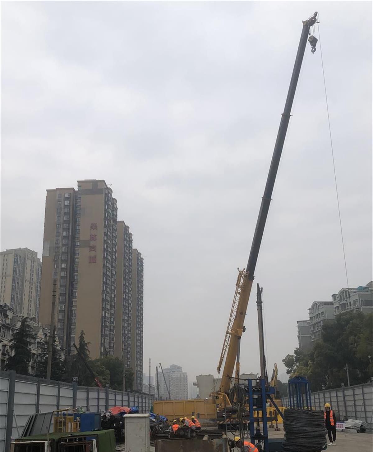 奋战一季度开门红，武汉轨道交通新港线西延线开工建设(图2)