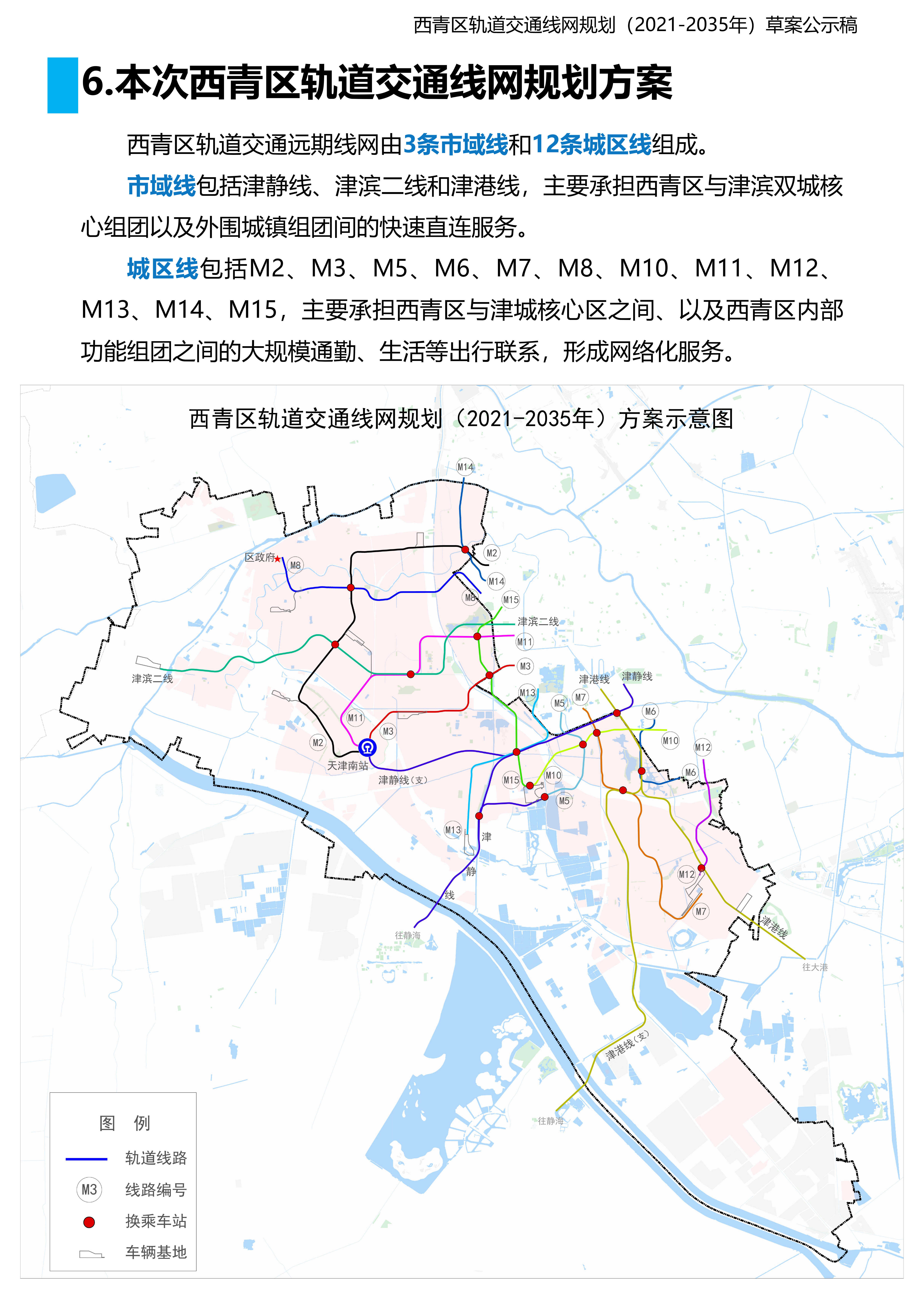 构建京津冀1小时交通圈！津城45分钟通勤圈！一区公示草案(图5)