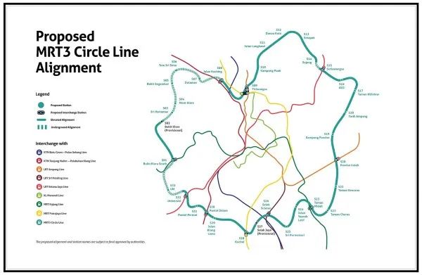 Land acquisition materials for Kuala Lumpur Rapid Transit 3 (MRT3) in Malaysia completed within two (图1)
